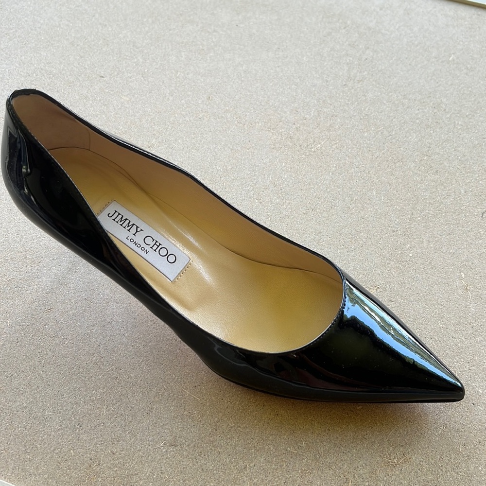 Jimmy Choo -Size 39 1/2 Kitten Heel